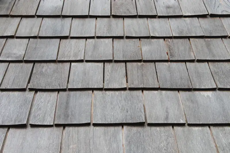 Dark slate-style roof tiles